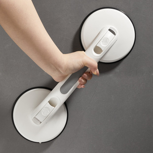 Cross-border new strong large suction cup armrest non-perforated non-slip bathroom armrest for the elderly get up handle sliding door handle