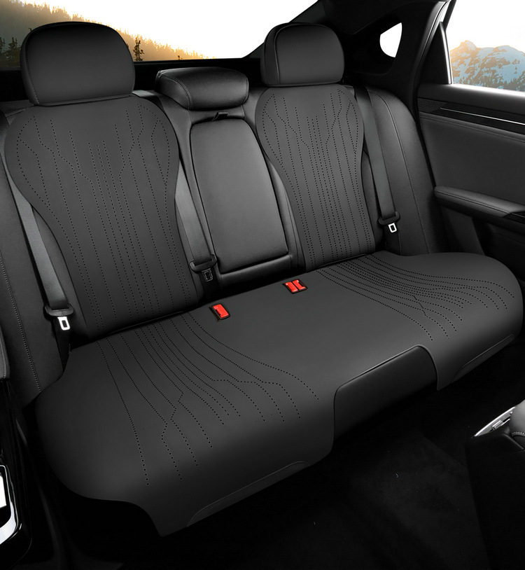 GeeLy GaLaxy L6 Seat Cushion FuLLy Surrounded Four-season Seat Cover SpeciaL Cushion Suede Leather Summer BreathabLe Car Seat Cover