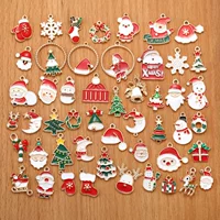 DIY капли масла сплава ювелирные аксессуары Рождество Санта-Клаус елка diy декоративные аксессуары подвески W295