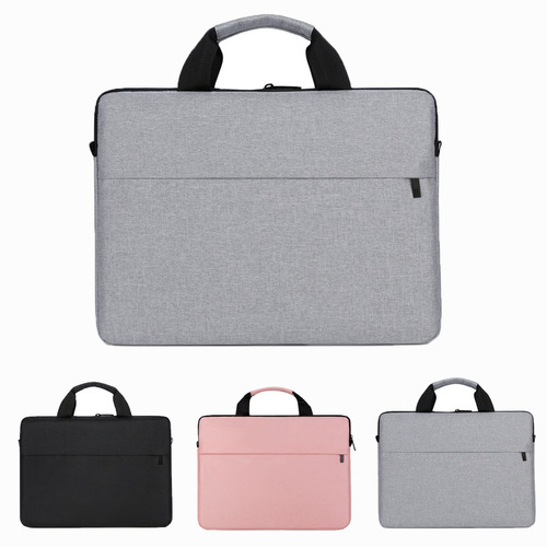 Laptop bag 13-inch 14-inch 15.6-inch ultra-thin laptop bag iPad liner bag briefcase printed logo