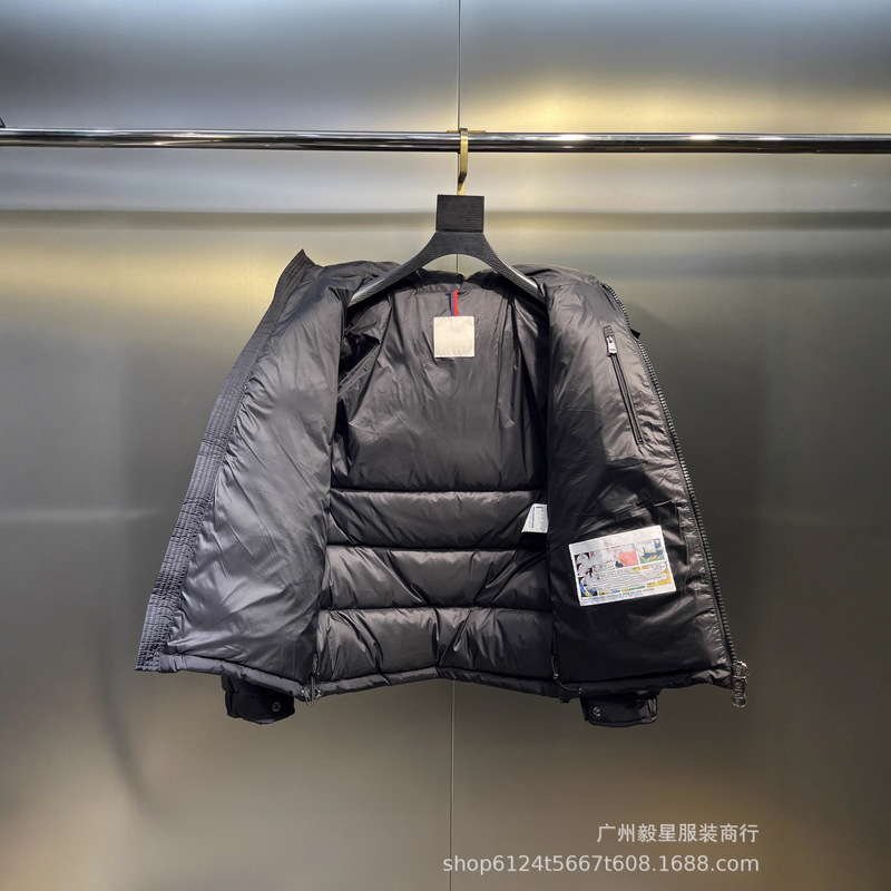 25秋冬款蒙家 哑光MAYA连帽羽绒服高街百搭男女同款保暖外套|undefined