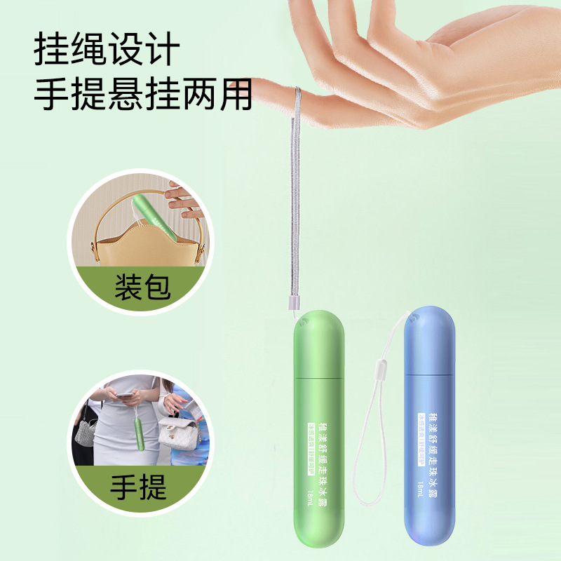 Soothing Roll-on Ice Mist 18ml, Cooling Sensation, Mosquito Bite Relief, Refreshing, Itching Relief, Students, Outdoor, Summer