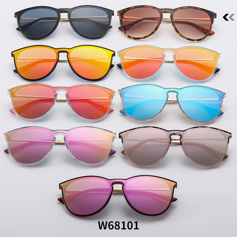 Streetwear Geometric Tac Round Frame Full Frame Glasses display picture 5