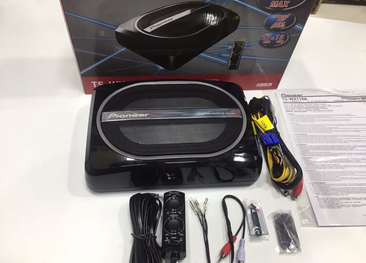 Pioneer Car Subwoofer Car Audio Modified Seat Speaker Active Built-In Amplifier