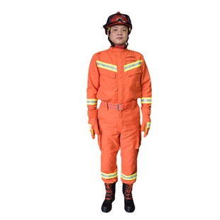 17 emergency rescue clothing winter flame retardant clothing fireproof clothing aramid fabric five-piece anti-static