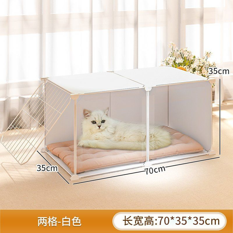 猫ケージ家庭用屋内猫砂盆一体猫別荘猫小屋猫舎猫屋トイレ超巨大自由空間|undefined