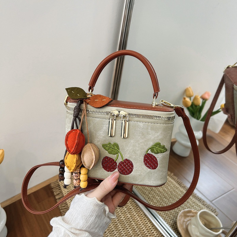 Diseño extranjero bolso de mano bolso de mujer nuevo estilo de verano popular bordado diario hombro inclinado bolso de mujer image 1