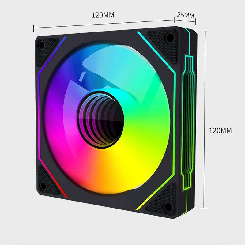 Prism laptop pro бесшумный воздушный вентилятор, 12 см