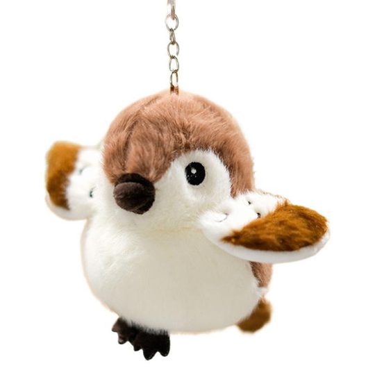Internet Celebrant Cute Cute Bird Pendant Plush Toy Doll Sparrow Bag Pendant Keychain Cloth Doll Doll