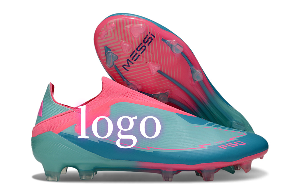 Putian fabricante al por mayor comercio exterior transfronterizo 2024 nuevo estilo X serie F50 zapatos de fútbol profesionales para hombres fg clavo