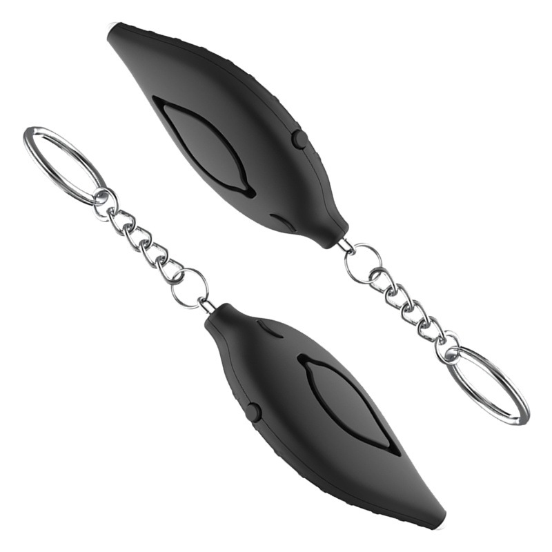 Alarma Personal Forma de Hoja MP-A01 con Luz LED 130 dB para Defensa Personal