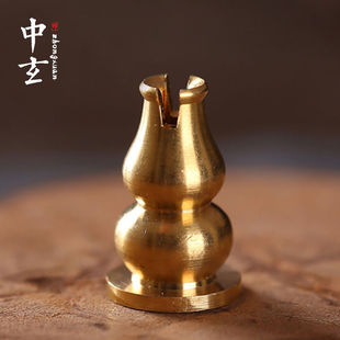 Brass Gourd Incense Holder Incense Stand Coil Incense Line Incense Burner Incense Holder Sandalwood Incense Stand Agarwood Porous Household Incense Set
