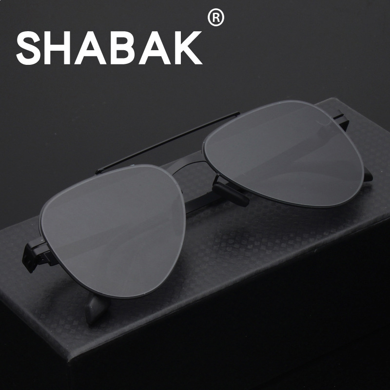 Fashionable thin nylon sunglasses for men and women