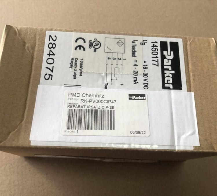 Parker原装进口流量传感器RK-PV000CIP47派克泵流量控制器