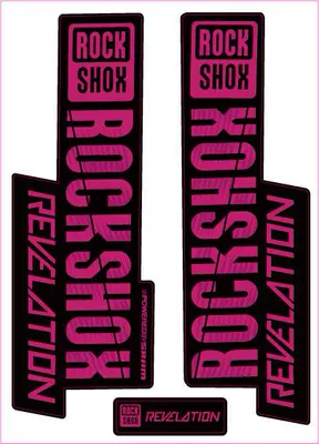 LYRIK ROCK-SHOX Mountain – Body sticker - 16