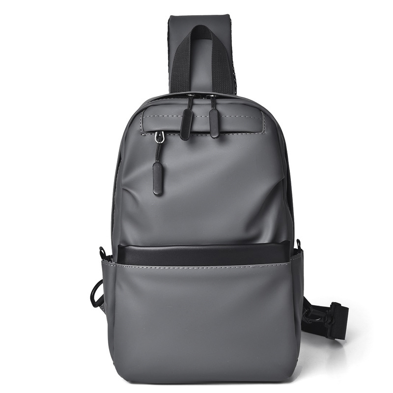 New Trendy Casual Bag Large Capacity Chest Bag Shoulder Crossbody Men's Multi-functional Commuting Chest Bag_voghion.com