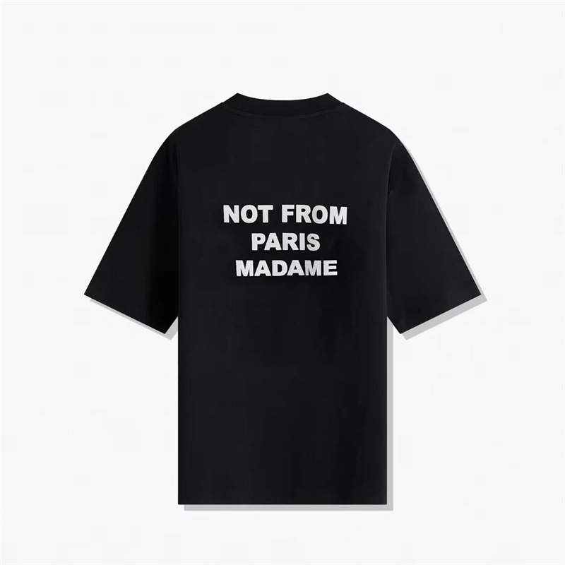 European size T-shirt Paris 2025] Cotton cotton T summer…