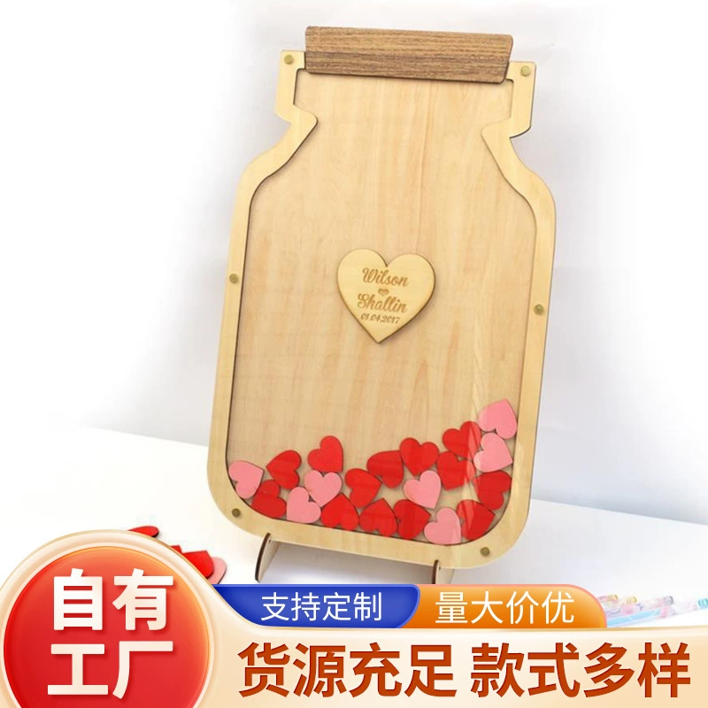 Деревянная подпись свадебной церемонии Празднование дня рождения