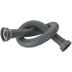 T9J5 Bold Single Interface 58mm Kitchen Sink Drain Pipe Vegetable Bowl Connection Pipe Drainage Plastic Hose Downer 