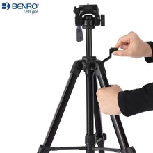 百诺T890稳定拍摄相机摄像机铝合金三脚架云台套装