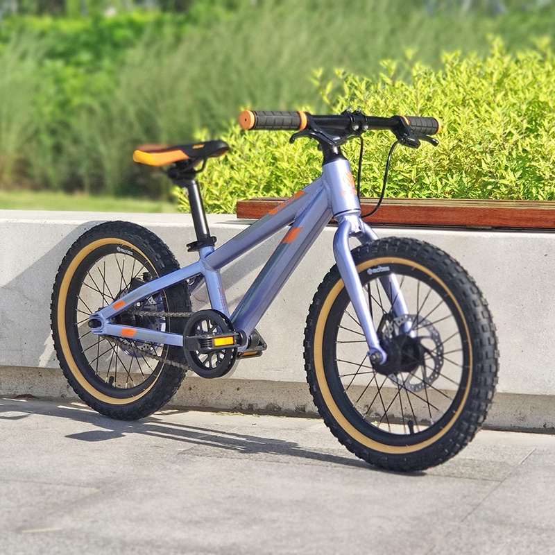 Children's Mountain Bike Manufacturer 16-Inch Disc Brake Road Bike for Elementary School Students Outdoor Cycling Bicycle Lightweight Aluminum Alloy