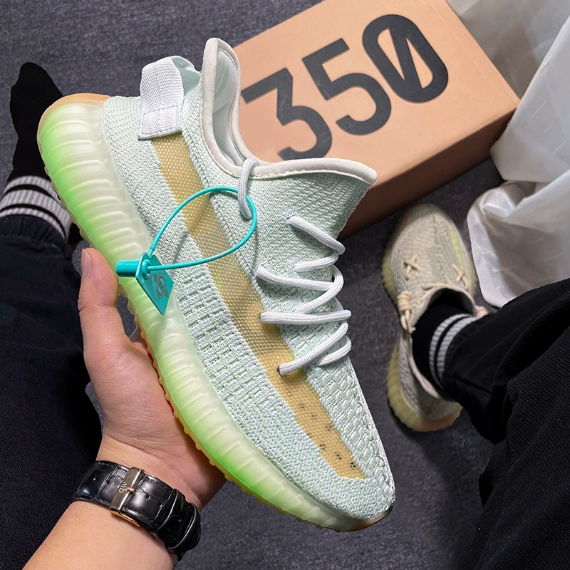 Путианская фабрика 350V2 Miaoyeezy Limited Полное небо Ангел настоящие спортивные кроссовки для мужчин и женщин