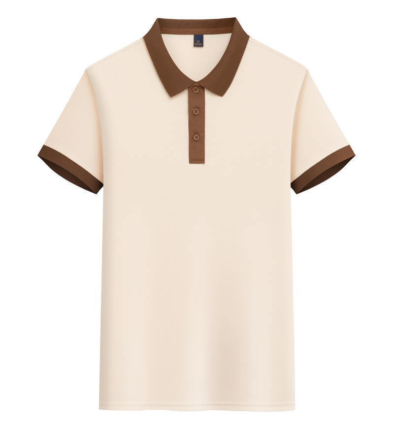 Nuevo estilo de catering, ropa de trabajo impresa, logotipo impreso, tienda de té con leche, camarero, polo, tienda de ollas calientes de manga corta personalizada image 12