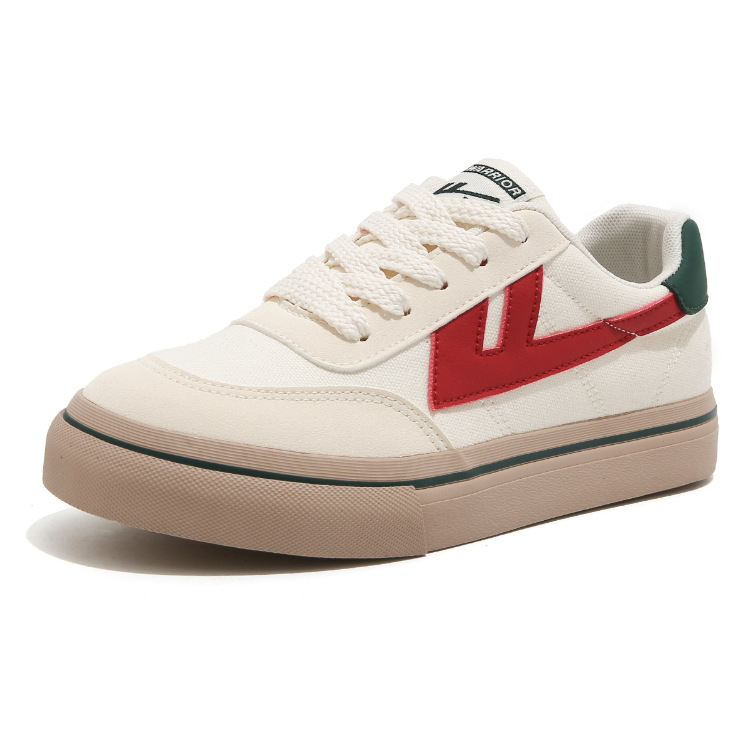 Zapatos de lona con suela gruesa para hombre y mujer, cómodos para uso diario, zapatos informales de primavera y otoño, versátiles para estudiantes y parejas, zapatillas al por mayor