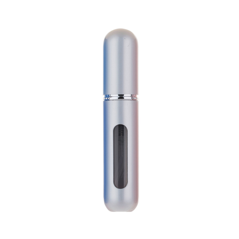 Nueva botella de perfume inferior de 8ml, botella de spray cosmético portátil recargable, botella de perfume autobomba