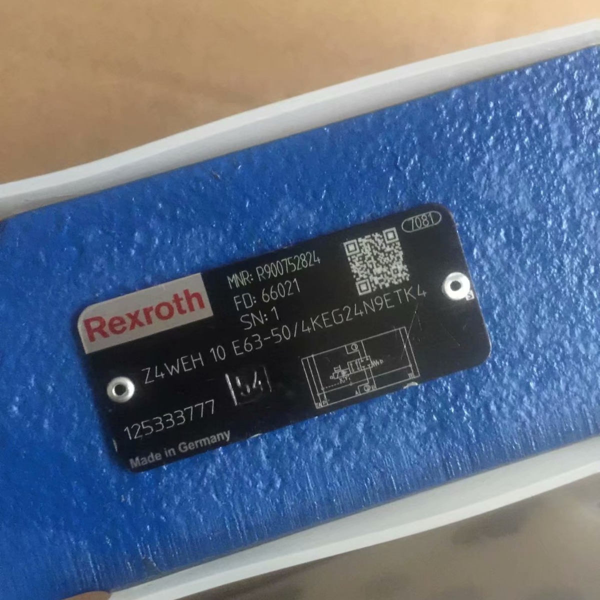 Rexroth电液换向阀4WEH25G6X/6HG24N9K4