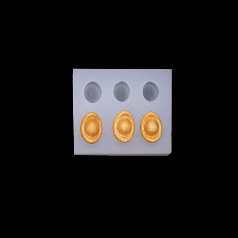 Mini lingote oro molde de silicona DIY accesorios decoración la torta chocolate fondant ritmo seco