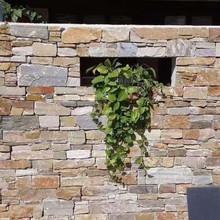 天然石材文化石外墙砖美式乡村民宿庭院乱石背景墙仿古侧粘墙面
