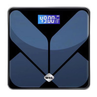 Báscula de grasa corporal para pérdida de peso Bluetooth inteligente y precisa medición de peso grasa carga corporal mujer hogar pequeña báscula electrónica