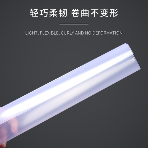 Wholesale manufacturer of transparent L-shaped A4 two-page waterproof test paper folder with logo printing