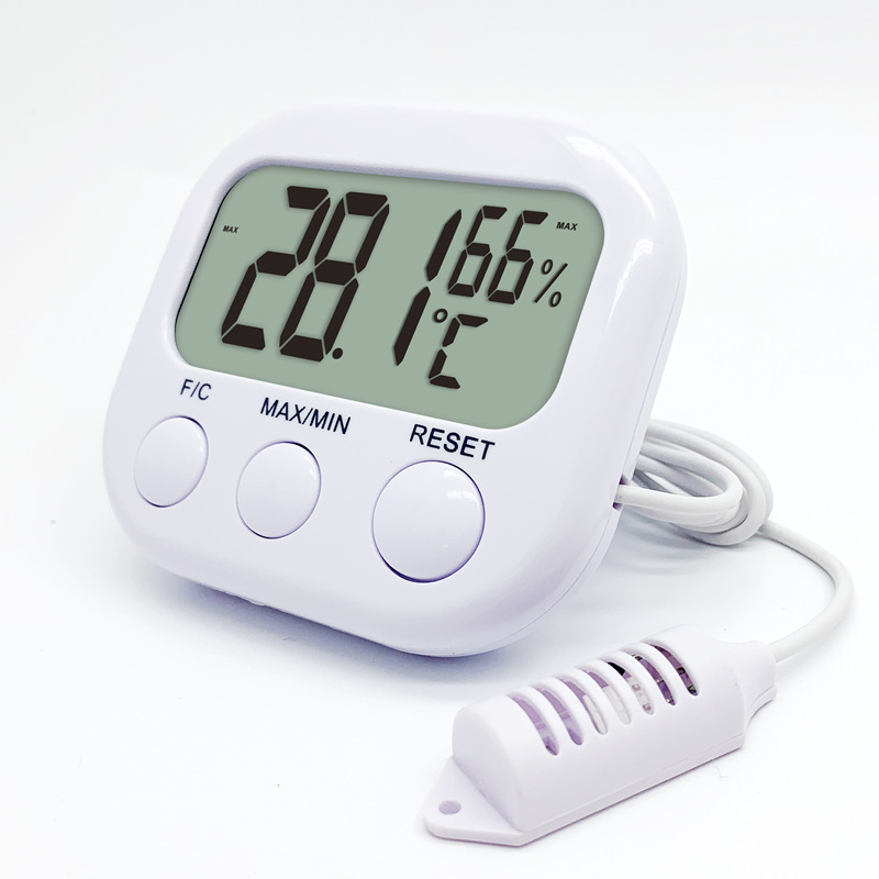 厂家批发 家用 电子式温湿度计 智能数显温度计 湿度计  TA-668A