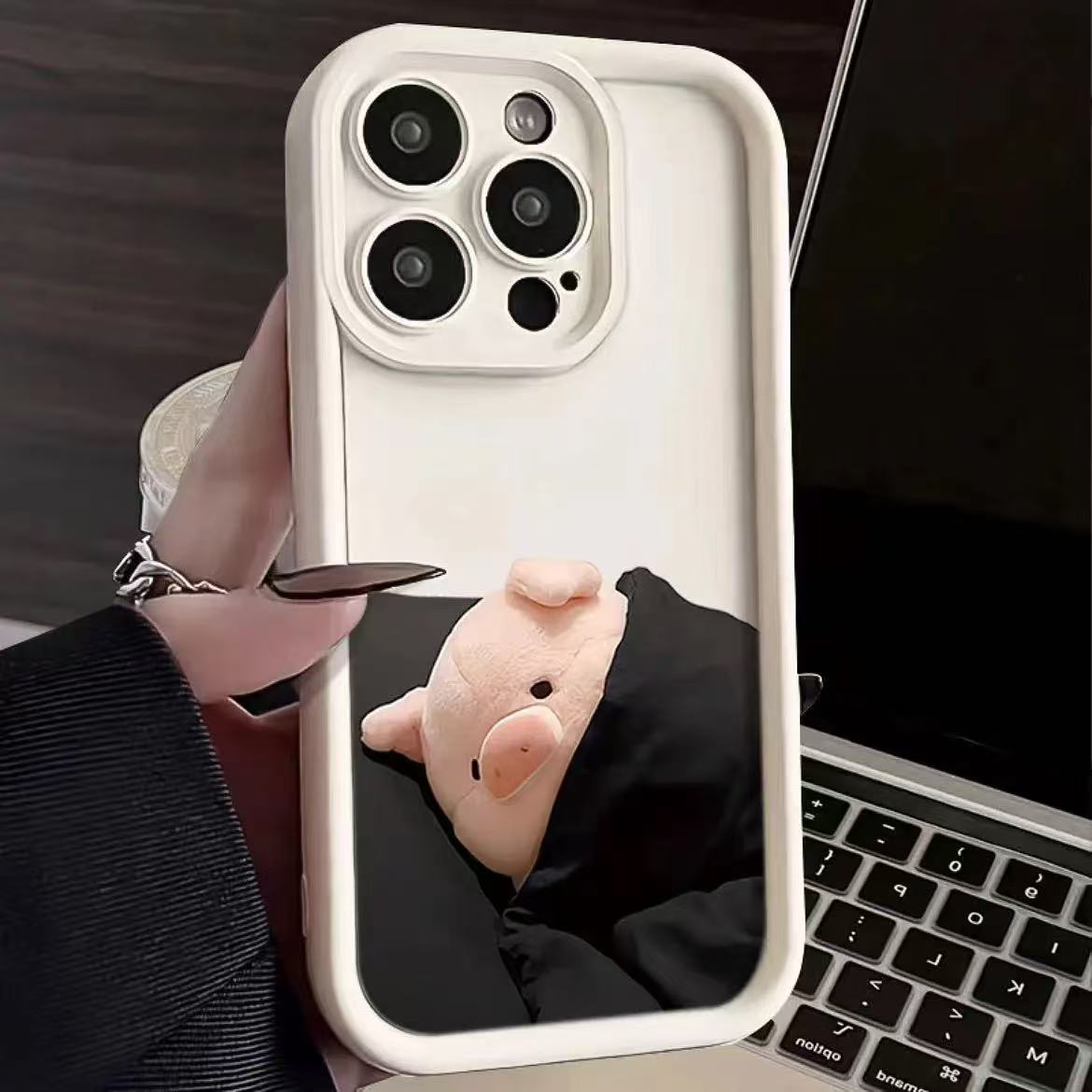 Pareja linda aplicable iphone16pro funda para teléfono móvil Apple 15 anti-caída 14 dibujos animados 13promax nuevo 12x