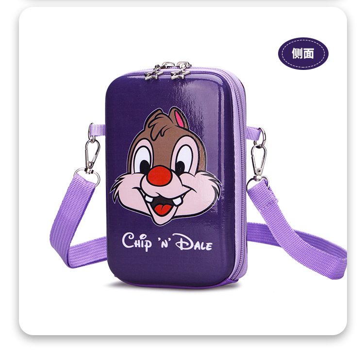 Children's mobile phone bags, cartoon Mickey Ni single-shoulder bags, cute and trendy bags for boys and girls, 2021 new style crossbody bags wholesale undefined