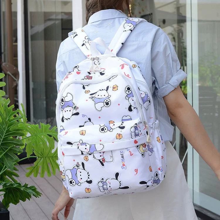 Cute backpack, fashionable shoulder bag, for secondary school, for students