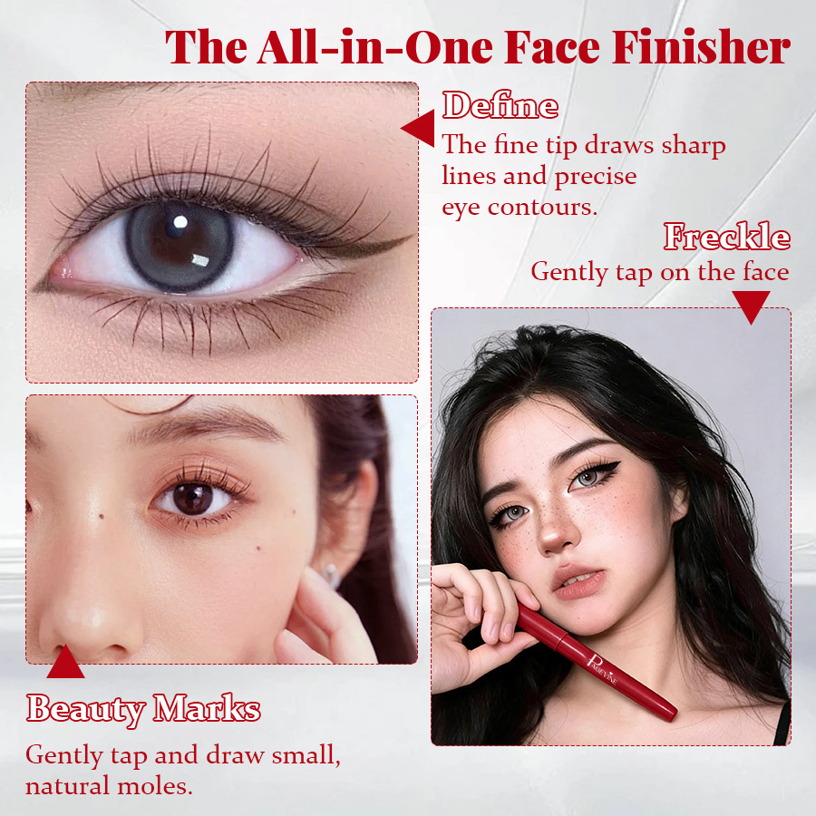 Transfronterizos PAGE VNE natural pecas moles pen impermeable duradero no se marea belleza moles pecas pen comercio exterior image 3