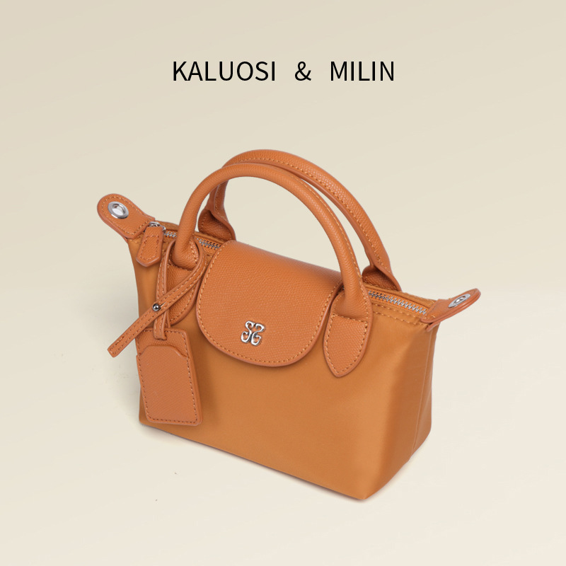 French mini bag fashion simple new dumpling bag nylon waterproof lightweight portable women's bag all-match shoulder bag