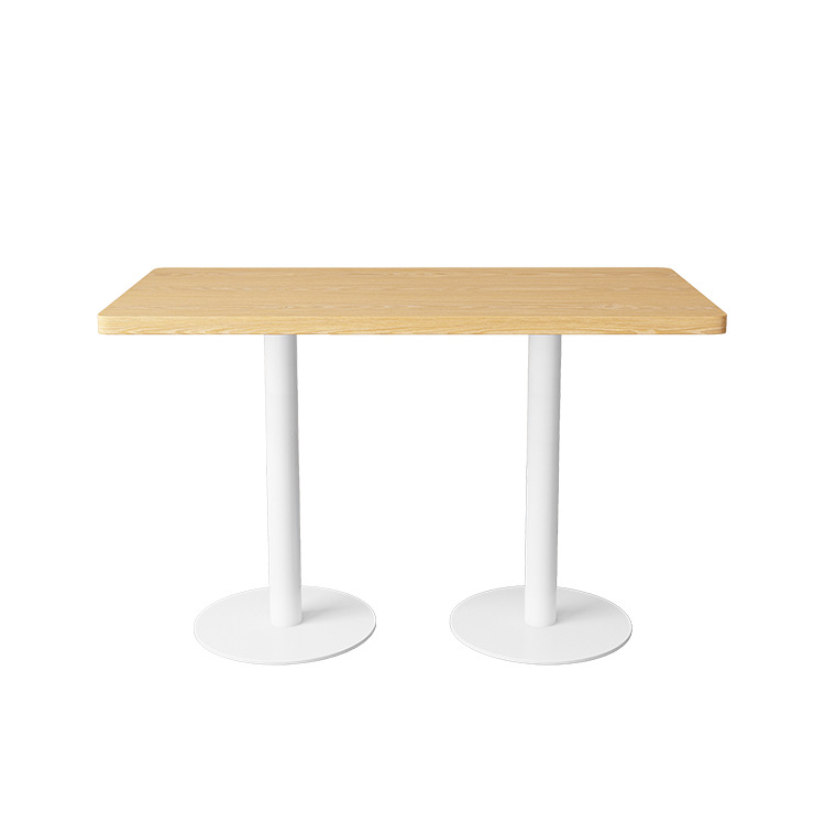 Mesa y silla de cafeteria de caña, mesa y silla de recepción de ocio, área de negociación de madera maciza, silla de comedor de Changdigar, silla de viento tranquilo