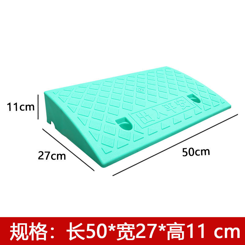 Estera pendiente paso estera umbral estera carretera pendiente de plástico coche cuesta arriba escalada carretera diente velocidad golpe pendiente tablero