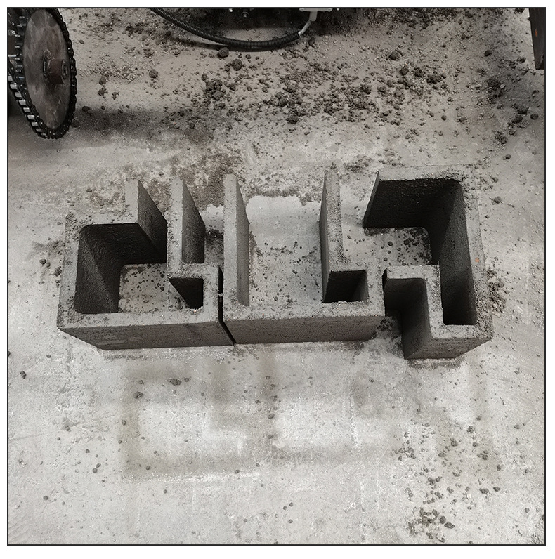 免支壳子板建筑工程二次结构水泥构造柱成型机抱框柱膜壳成型砖机