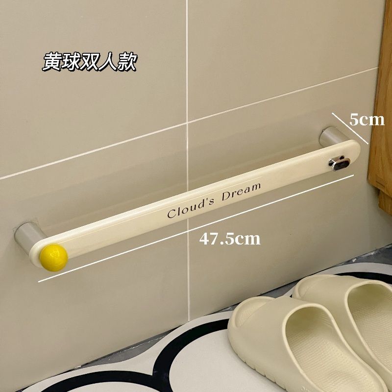 Estantes de zapatillas de baño de choque de colores, baños perforados, baños, zapatos colgantes en la pared doméstica, estantes de drenaje