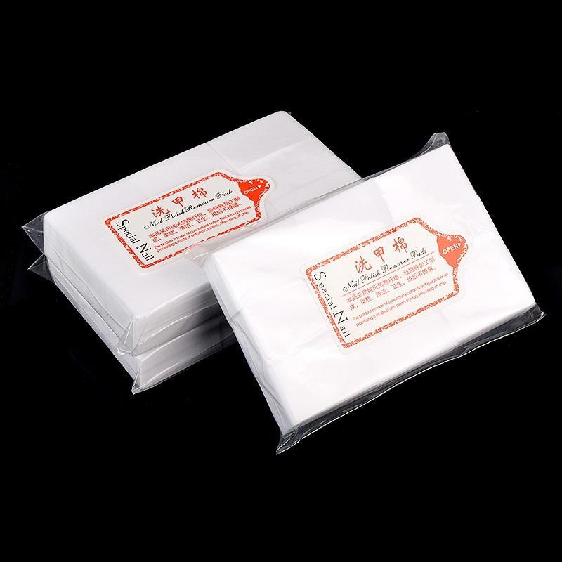 1000 pieces of hard nail washing cotton lint-free nail cleaning piece special scrub nail nail remover nail cotton piece