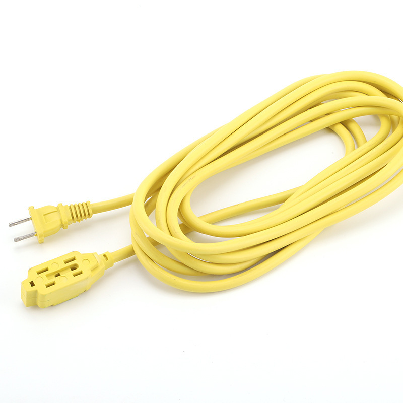 厂家供应美式延长线系列 批发电源线插座多种颜色质量保障