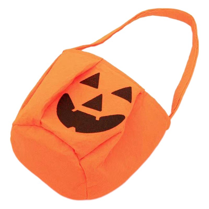 Bolsas de dulces de Halloween, bolsas de dulces, bolsas de calabaza tridimensionales portátiles, regalos para niños, accesorios del festival de fantasmas, bolsas de Halloween transfronterizas