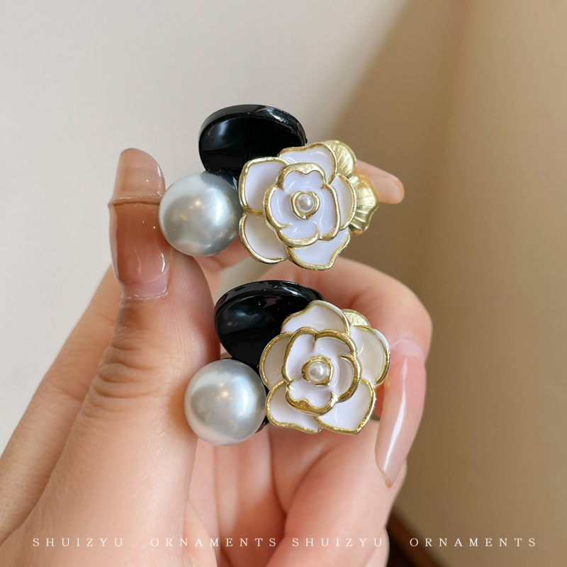 Celebridad de Internet 2024 Nueva horquilla pequeño clip de tiburón grano clip de cabeza de bola baja