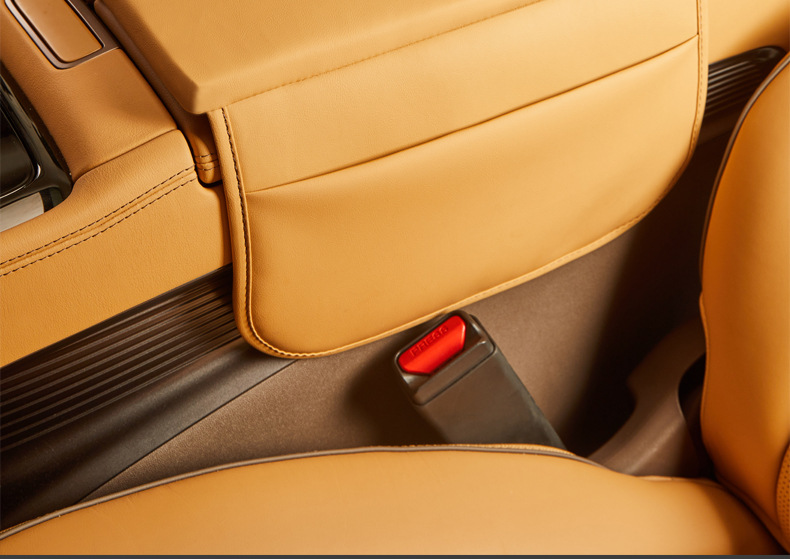 Denza D9 Central Control Armrest Box Leather Cover Denza Special Car Interior Modification Protection Skin-Feel Leather Booster Pad Cover