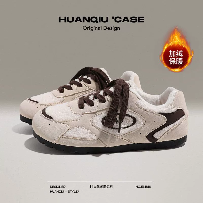 Флисовые зимние ботинки, универсальные удобные кроссовки